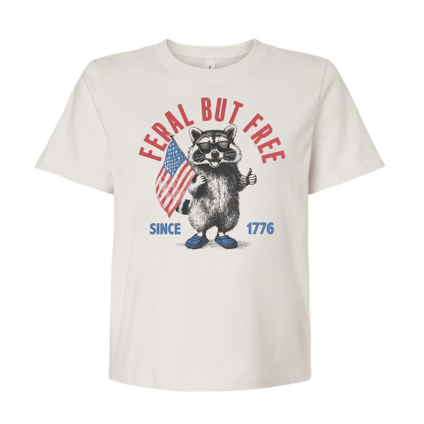 Feral But Free Boxy Tee (Women's)