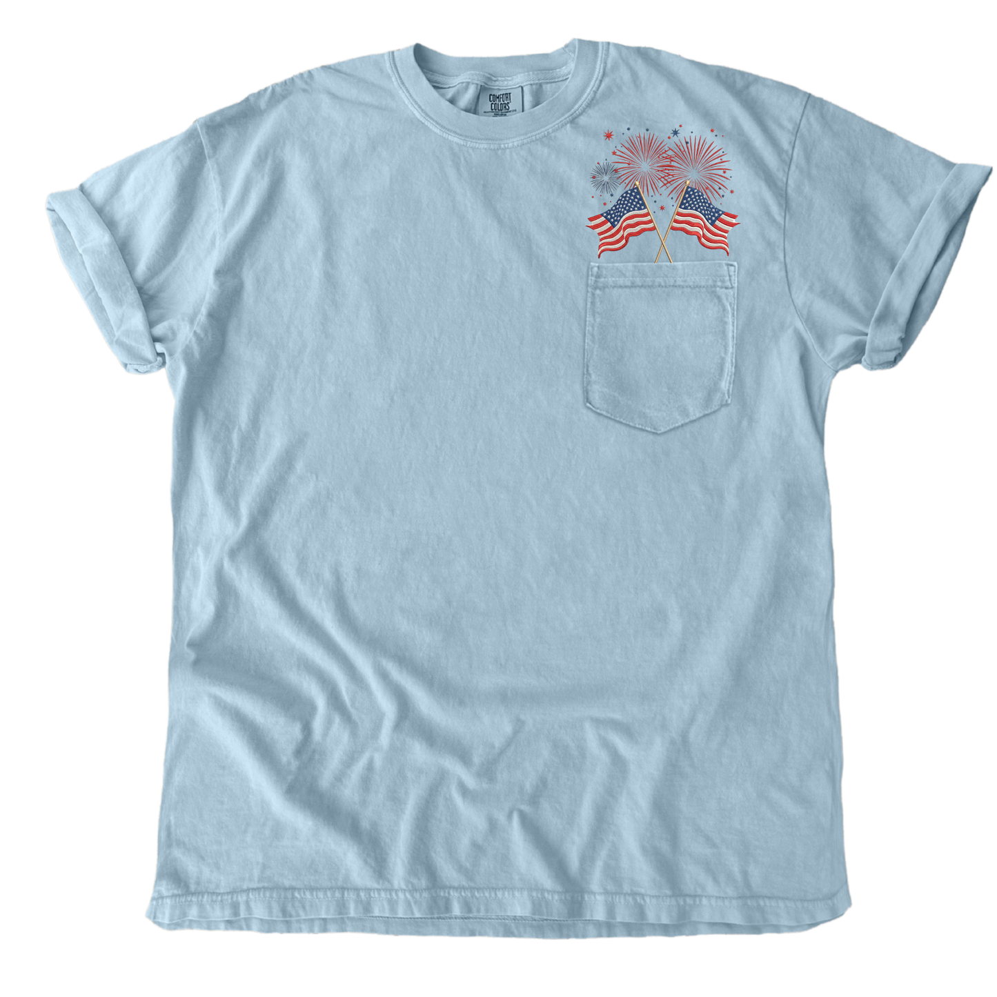 Fireworks Pocket Tee