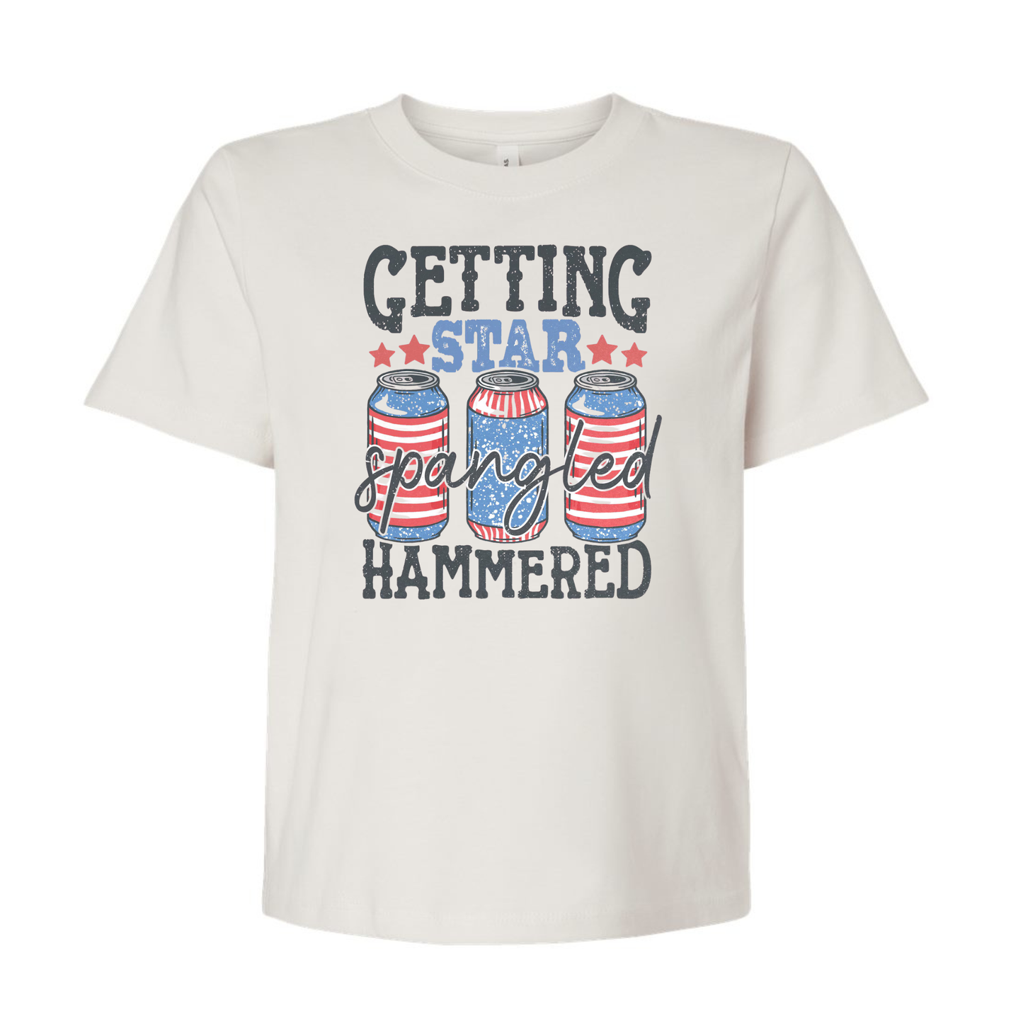Star Spangled Boxy Tee (Women's)
