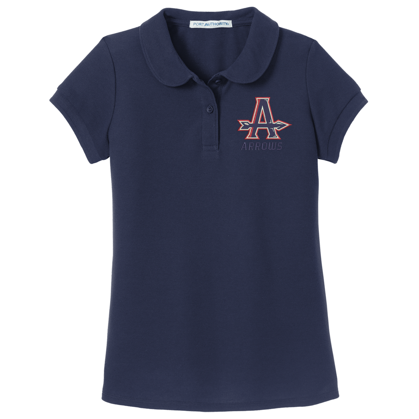 Arrows Embroidered Polo (Girl's)