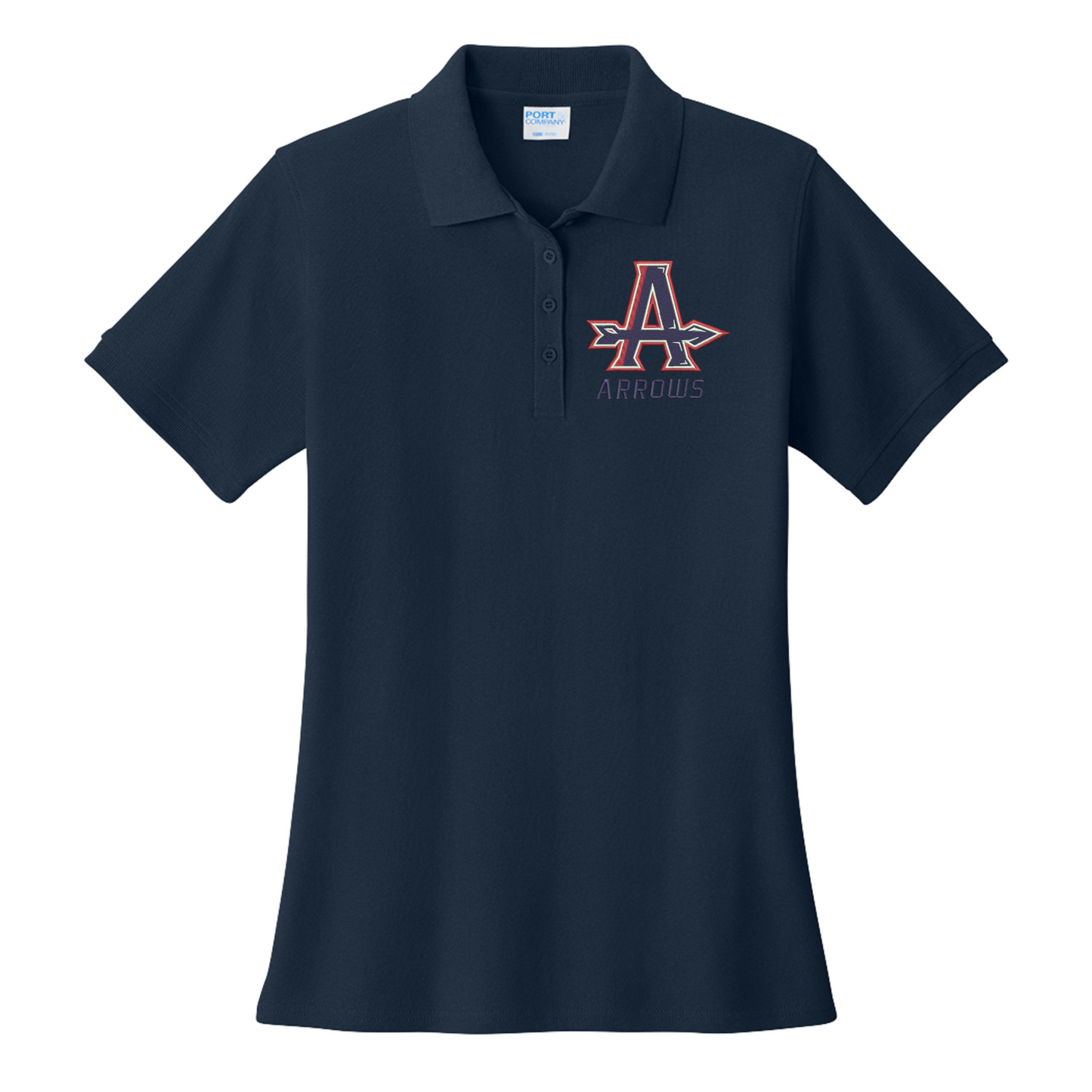 Arrows Embroidered Polo (Women's)