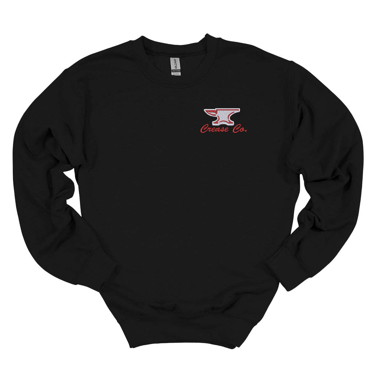 Anvil Crease Co. Embroidered Crewneck Sweatshirt
