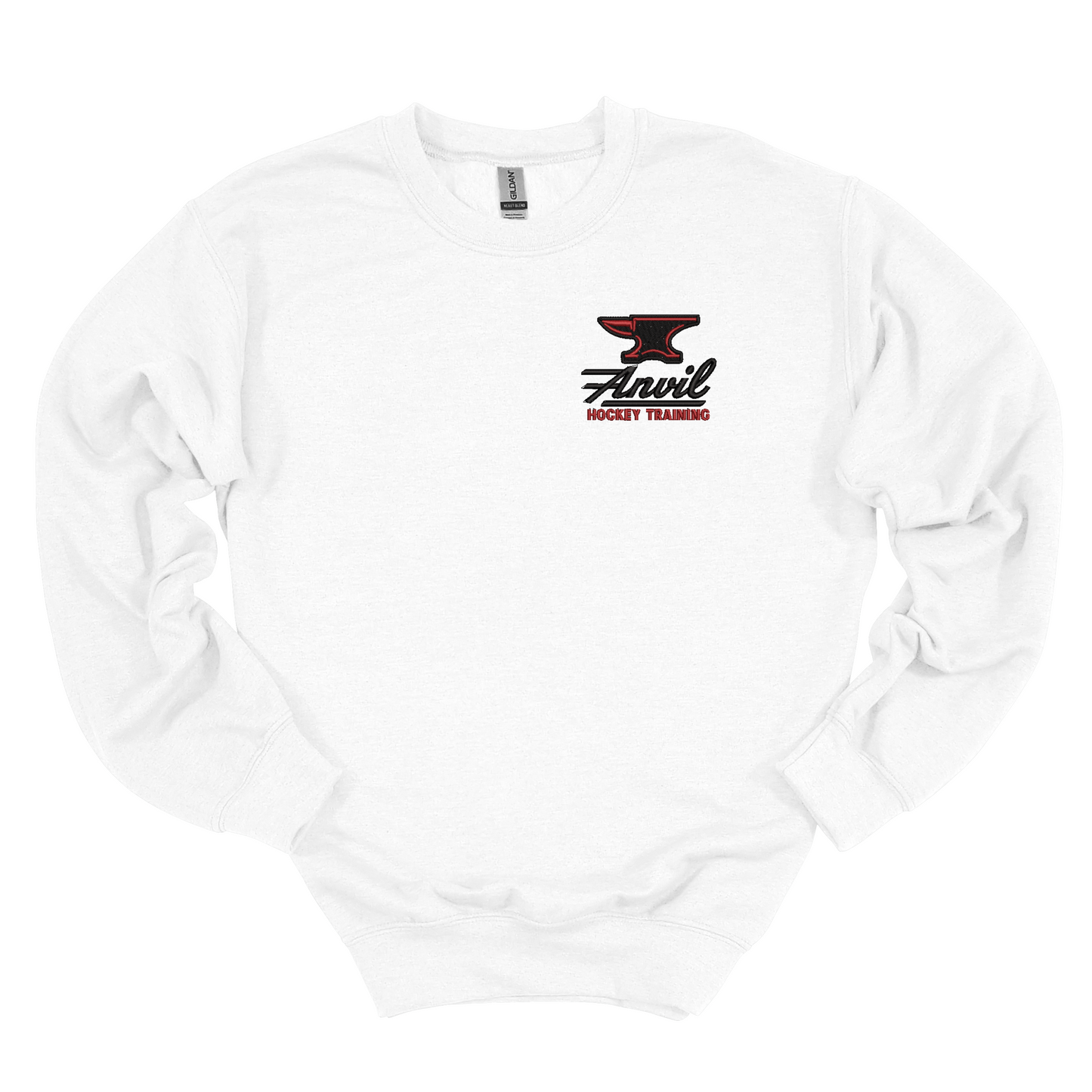 Anvil Embroidered Crewneck Sweatshirt