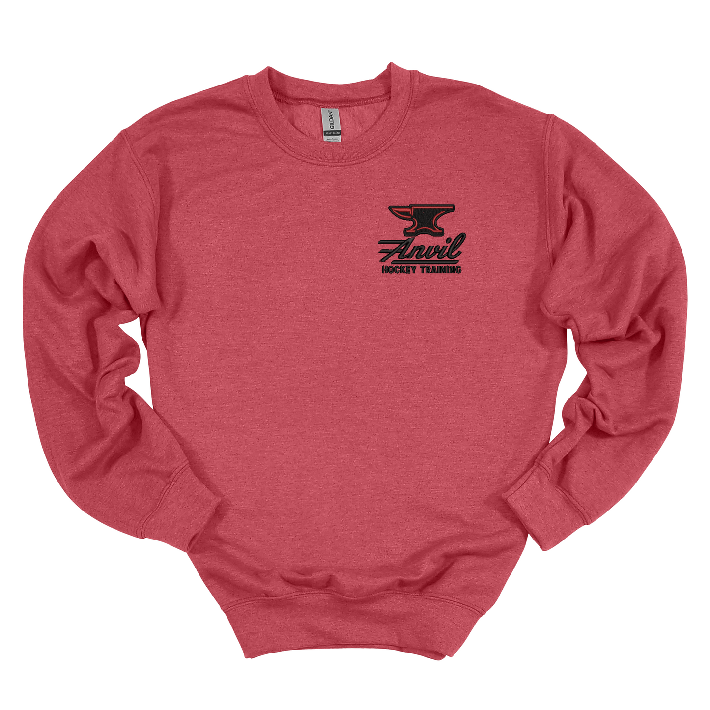 Anvil Embroidered Crewneck Sweatshirt