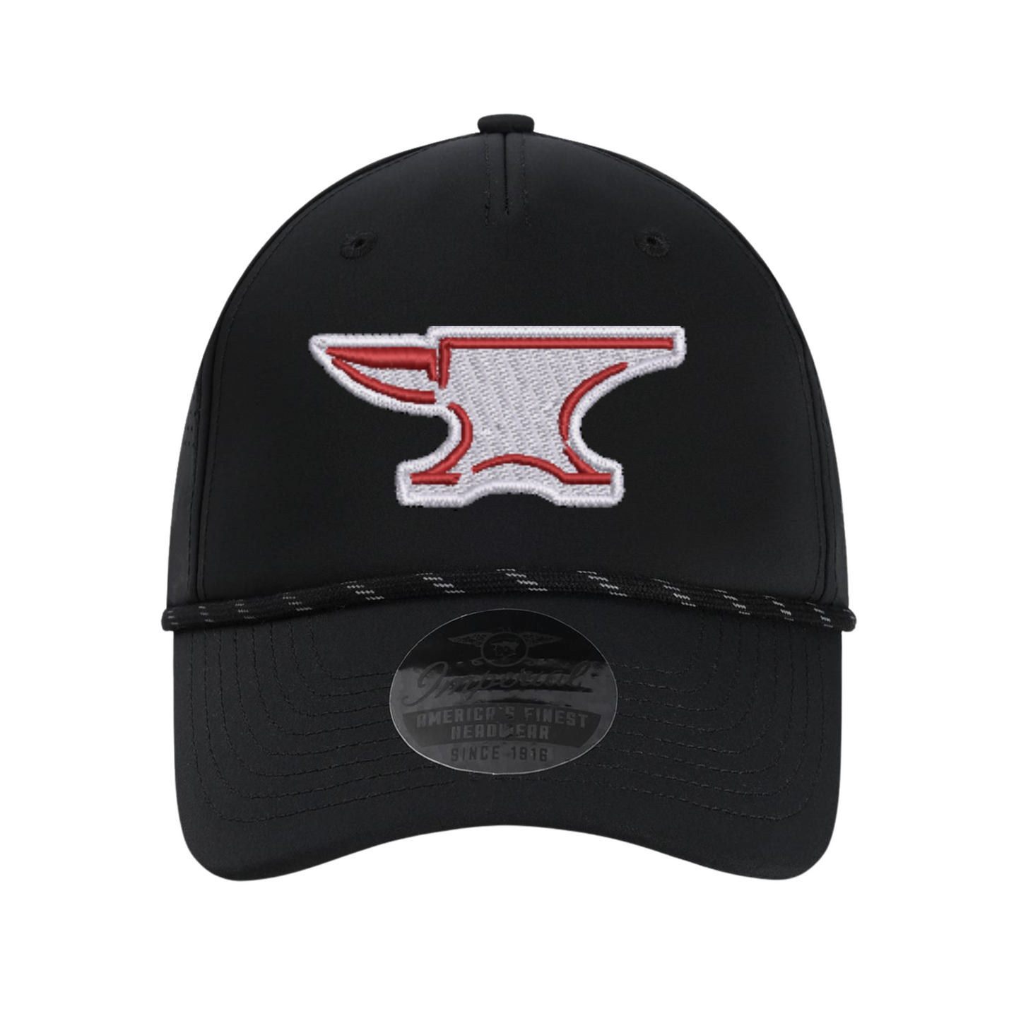 Anvil Embroidered Dyno Performance Rope Hat