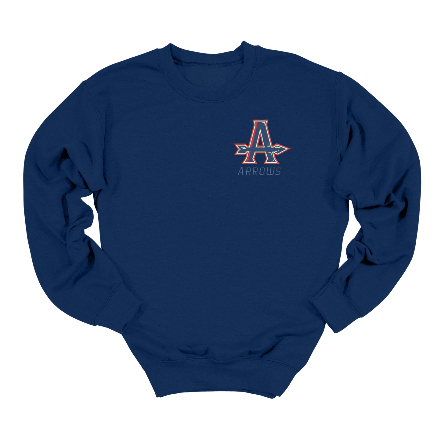 Arrows Embroidered Crewneck