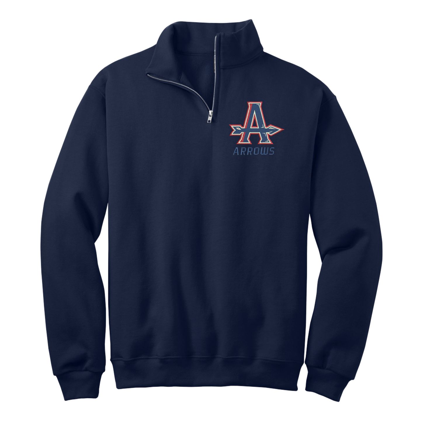 Arrows Embroidered 1/4 Zip (Adult)