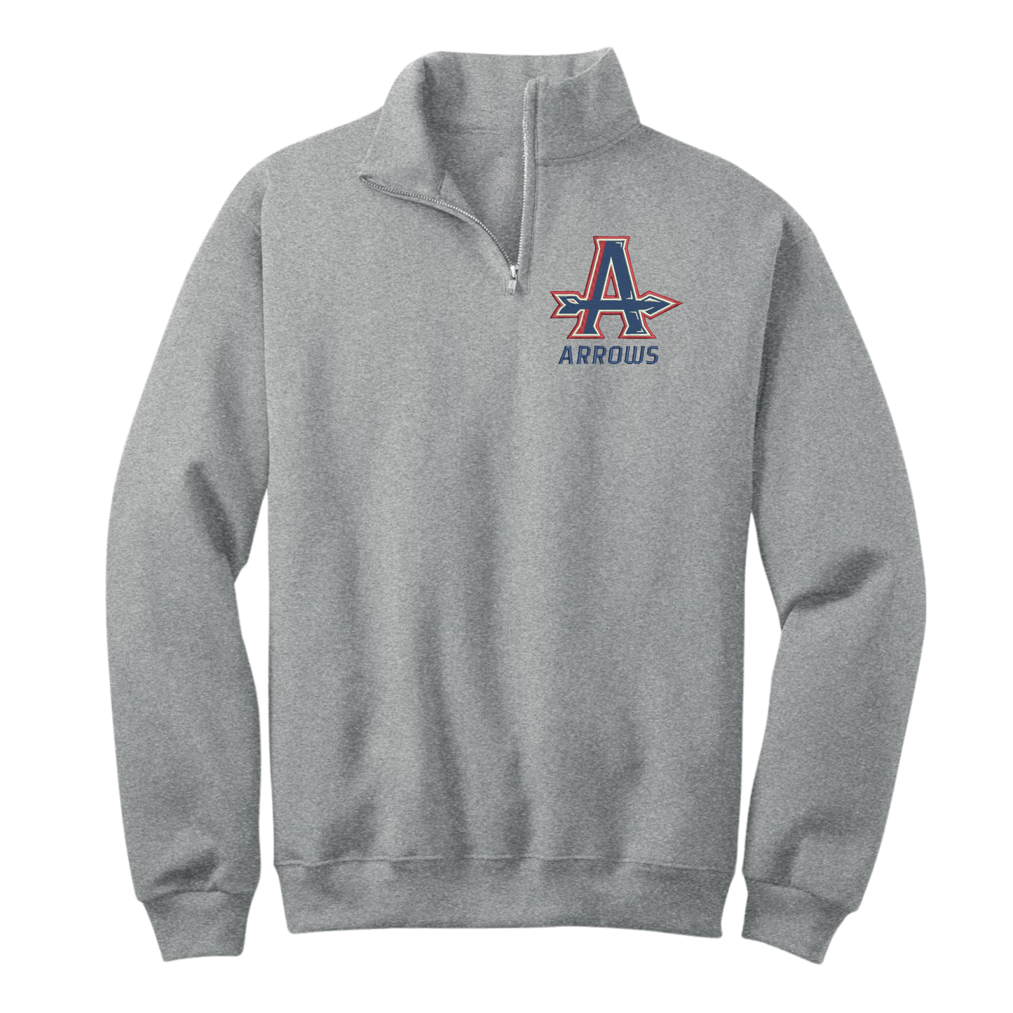 Arrows Embroidered 1/4 Zip (Adult)