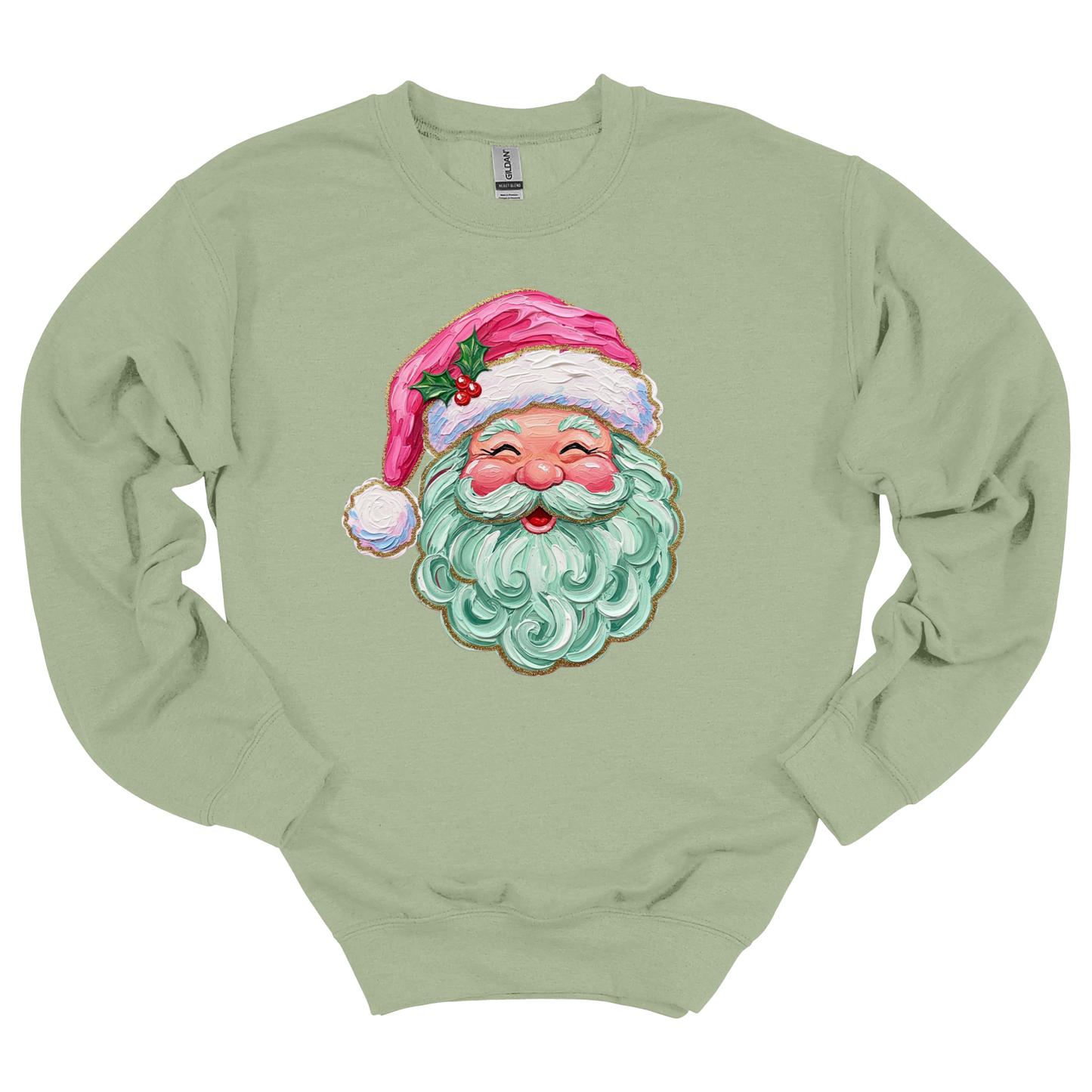 Painted Santa Sweatshirt