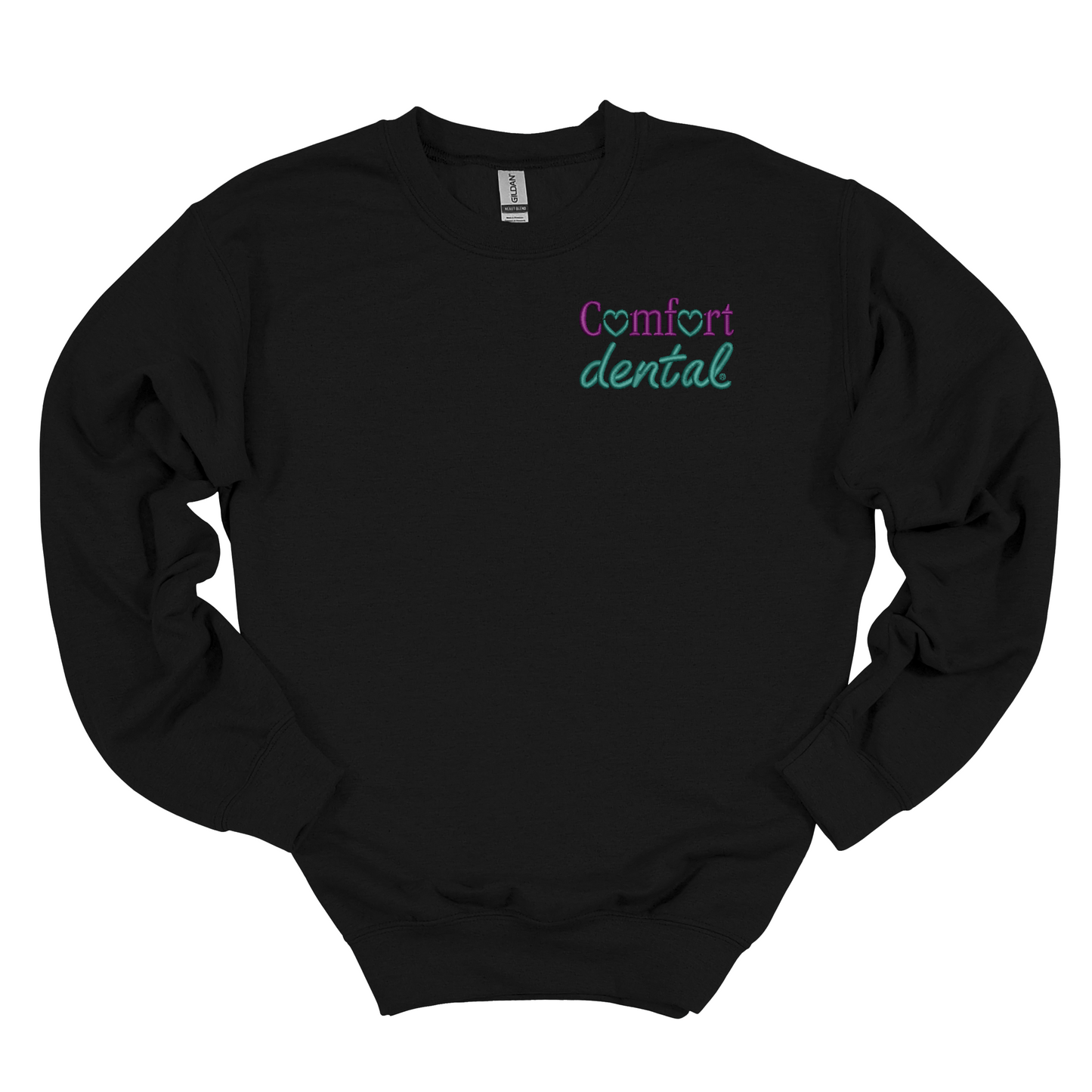 Comfort Dental Embroidered Crewneck