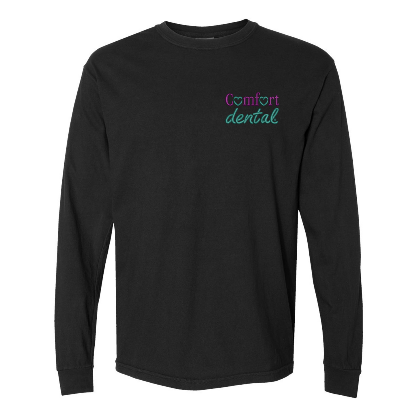 Comfort Dental Embroidered Long Sleeve (Comfort Colors)