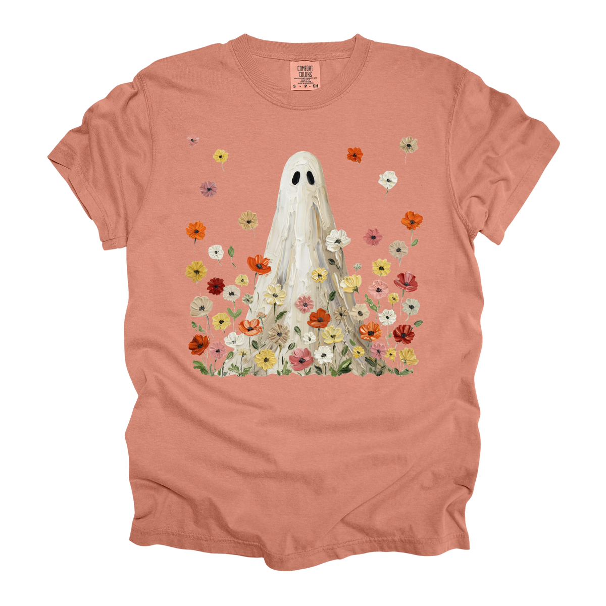 Floral Ghost T-Shirt