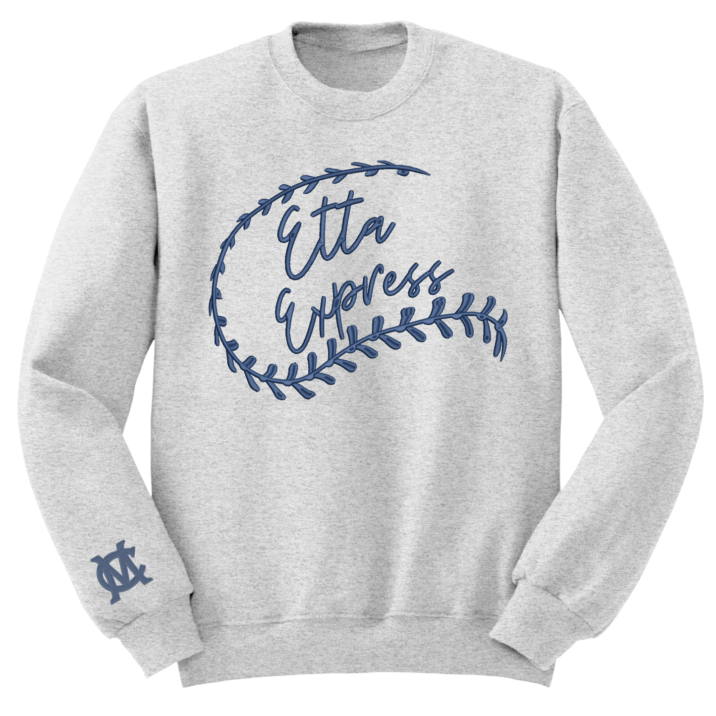 Etta Express Embroidered Crewneck