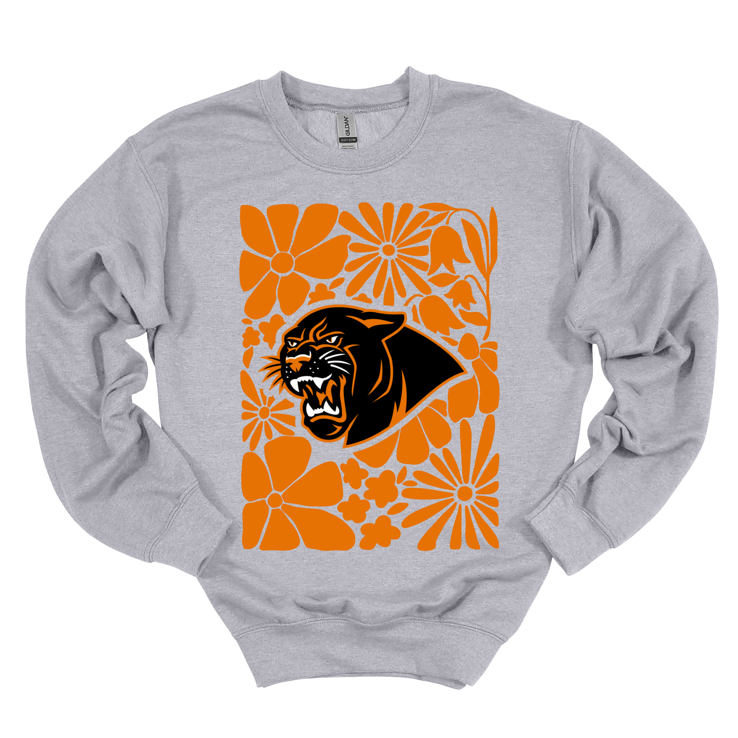Floral Panthers Crewneck