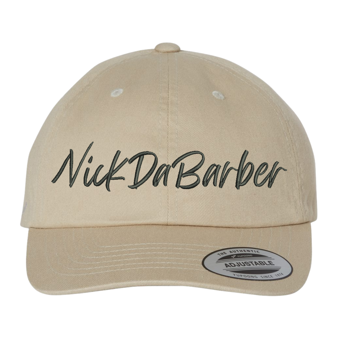 Nick Da Barber Embroidered Dad Hat