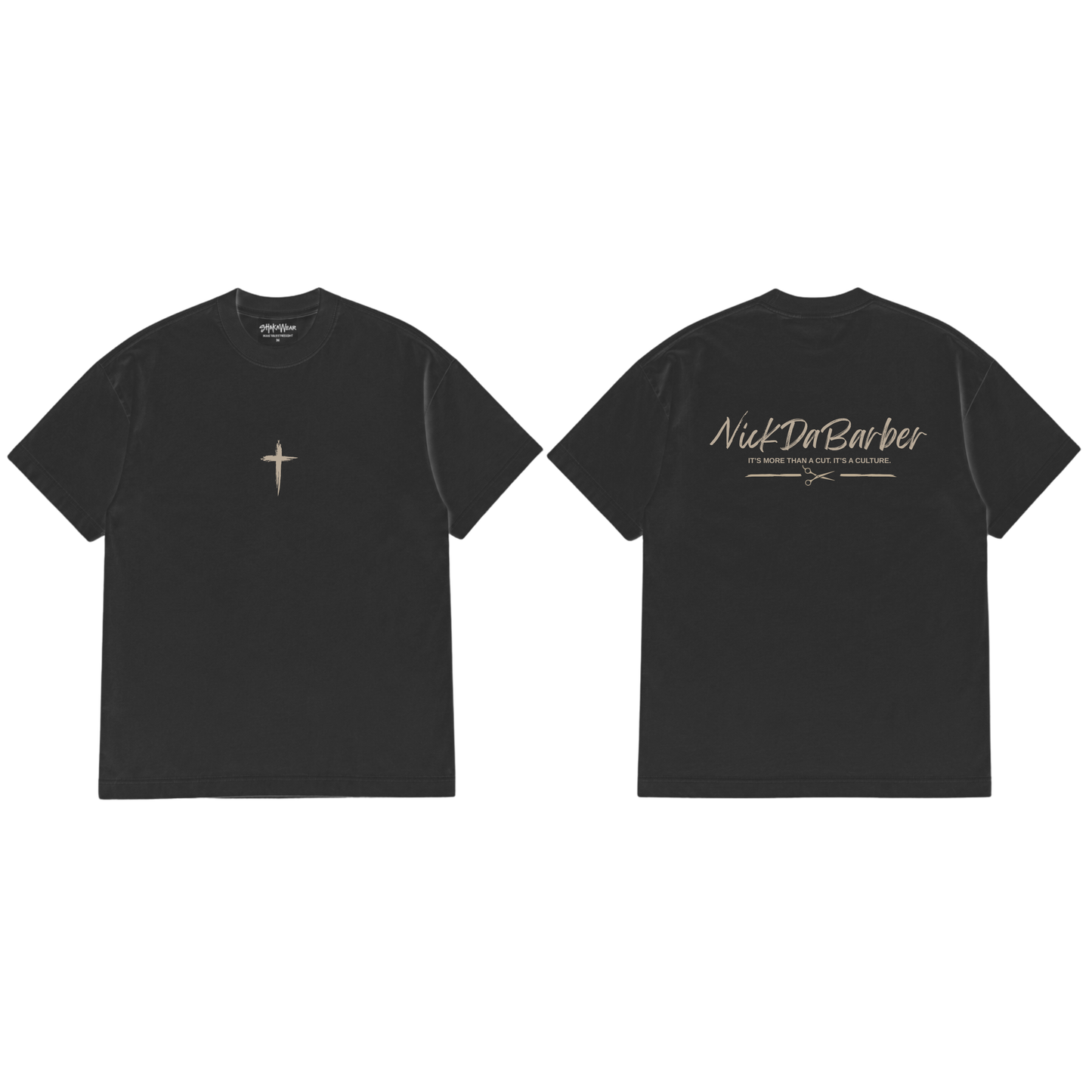 Nick Da Barber Printed T-Shirt (Shaka Wear)