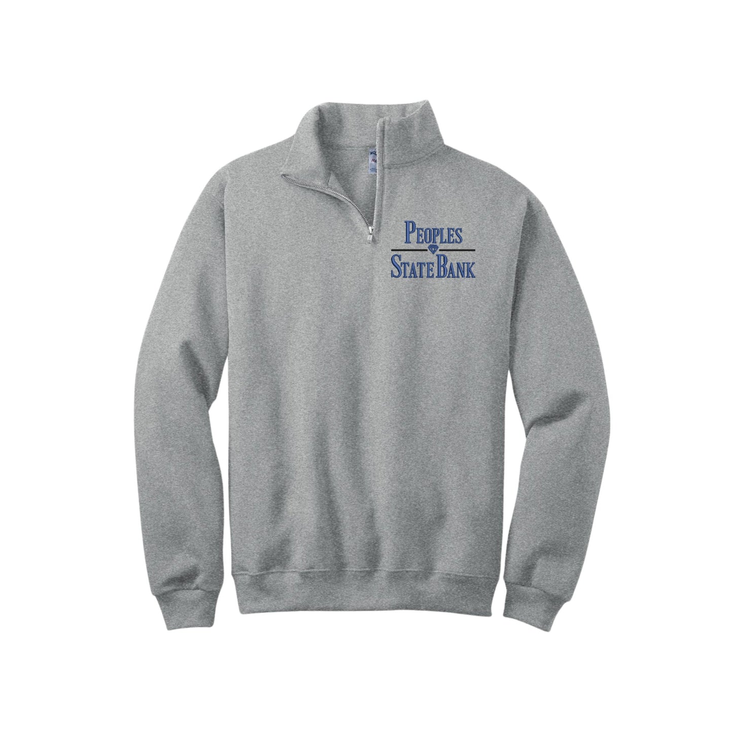Peoples State Bank Embroidered 1/4 Zip (Stacked Logo)