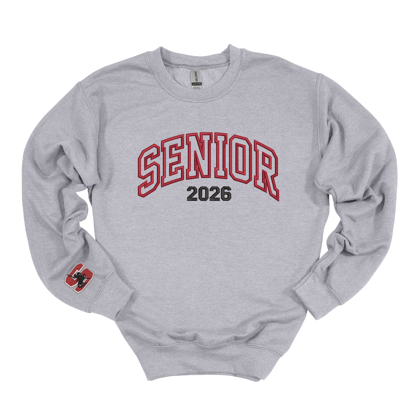 Sheridan Senior Embroidered Crewneck