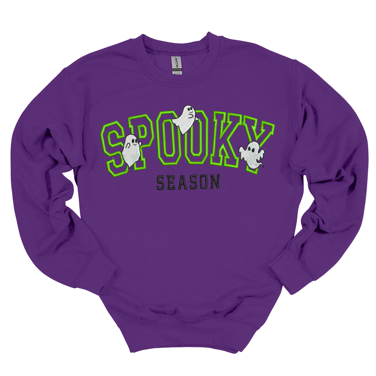 Spooky Season Embroidered Crewneck