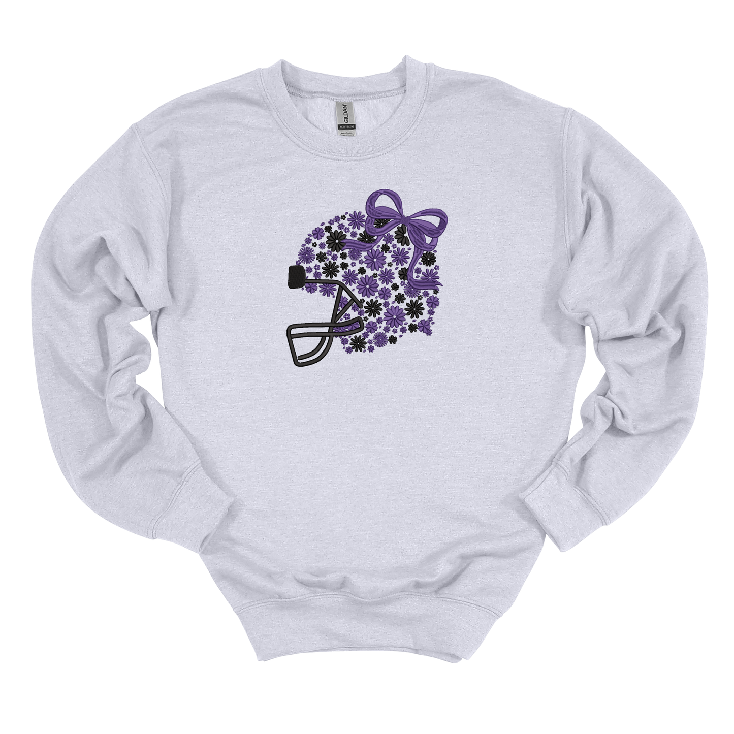 Falcons Floral Helmet Embroidered Sweatshirt (Copy)