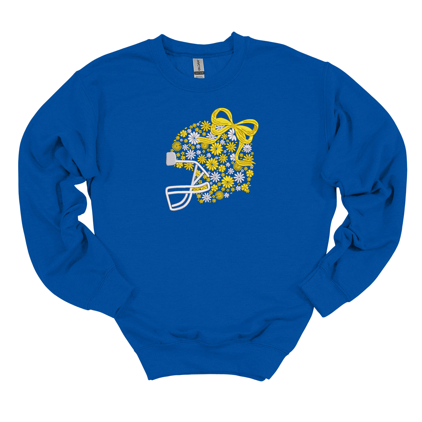 Electrics Floral Helmet Embroidered Sweatshirt