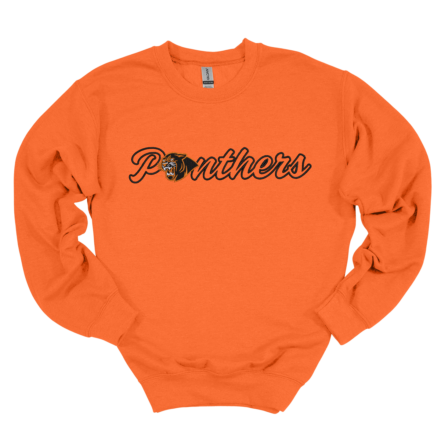 Panthers Embroidered Crewneck