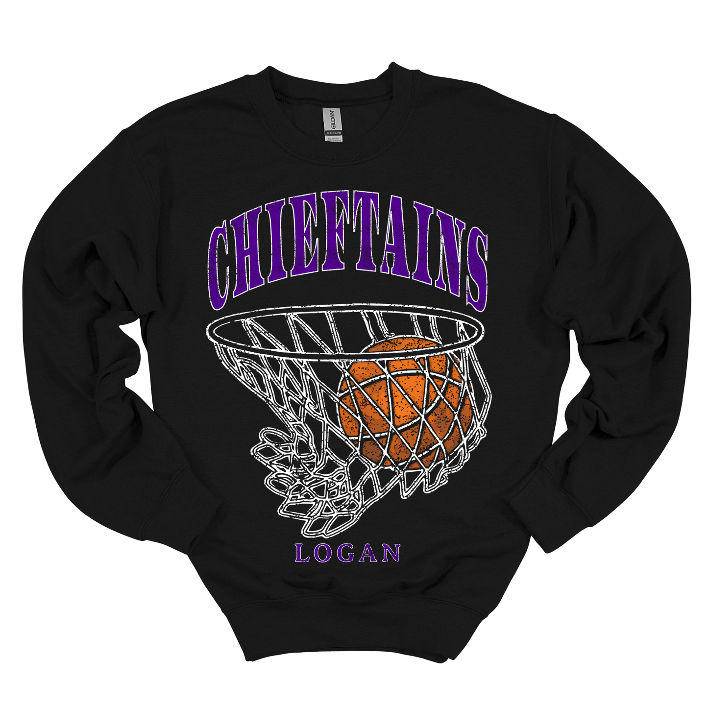 Vintage Chieftains Basketball Sweatshirt