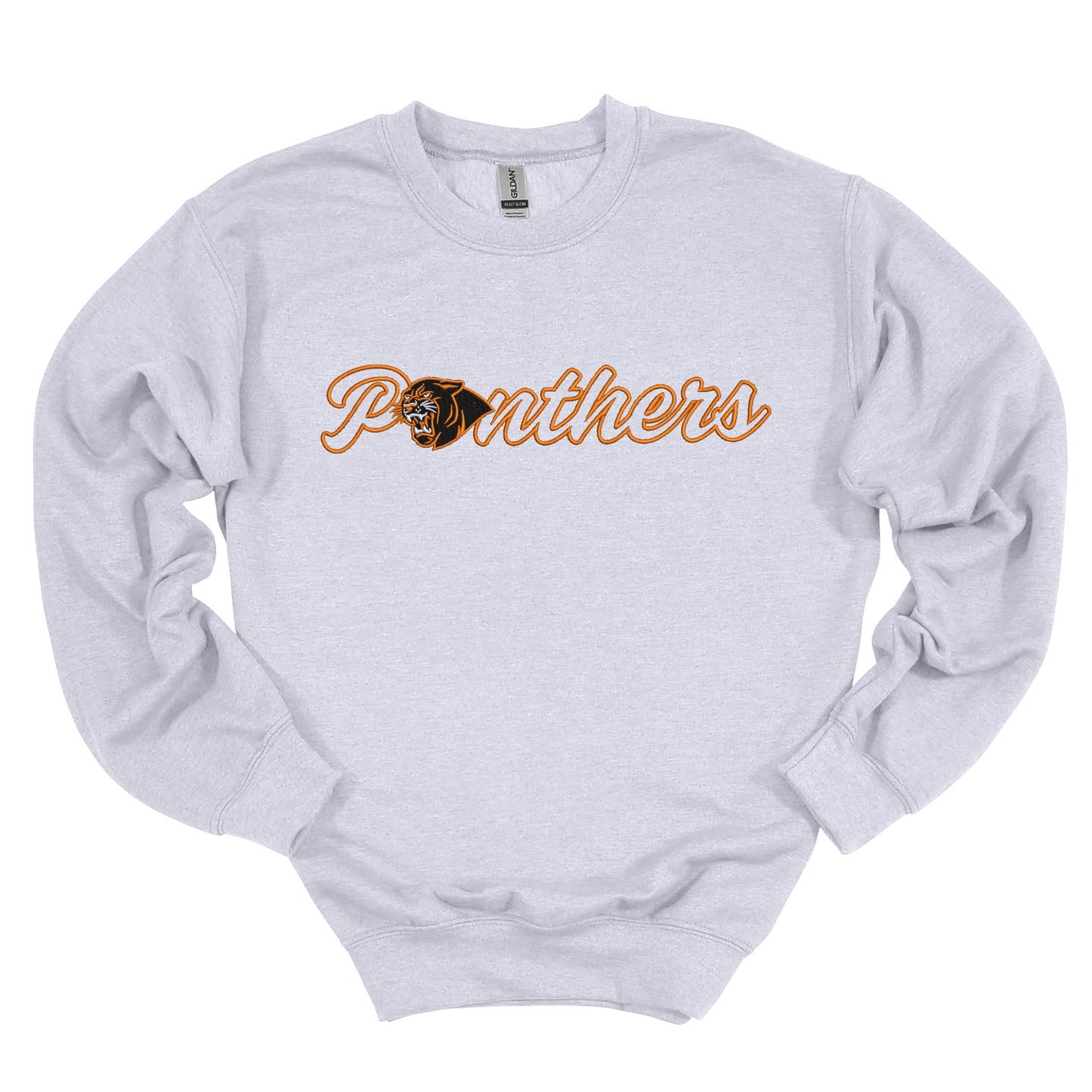 Panthers Embroidered Crewneck