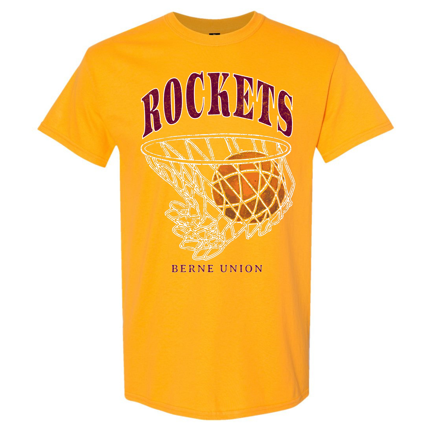 Vintage Rockets Basketball T-Shirt