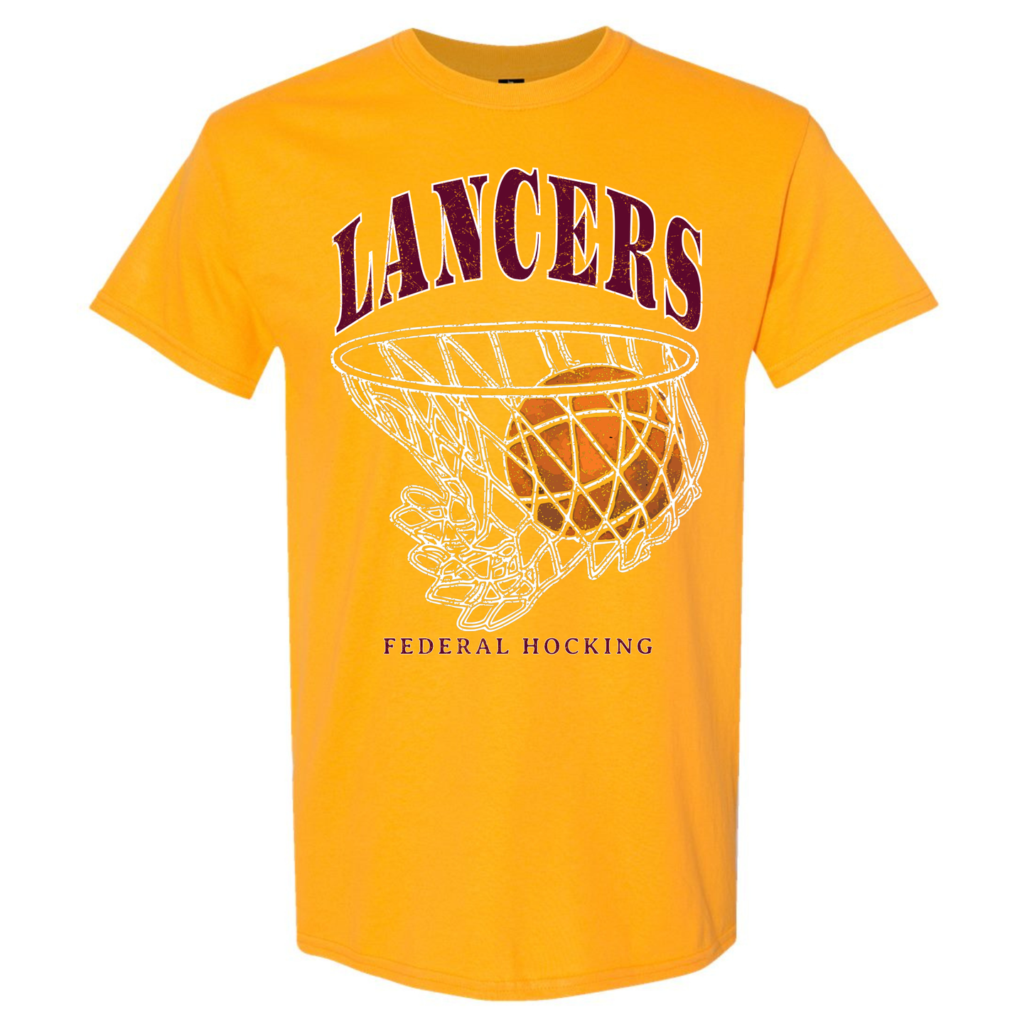 Vintage FH Lancers Basketball T-Shirt