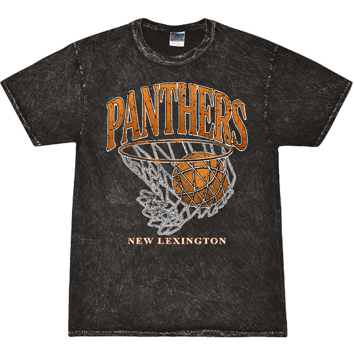 Vintage Panthers Basketball T-Shirt