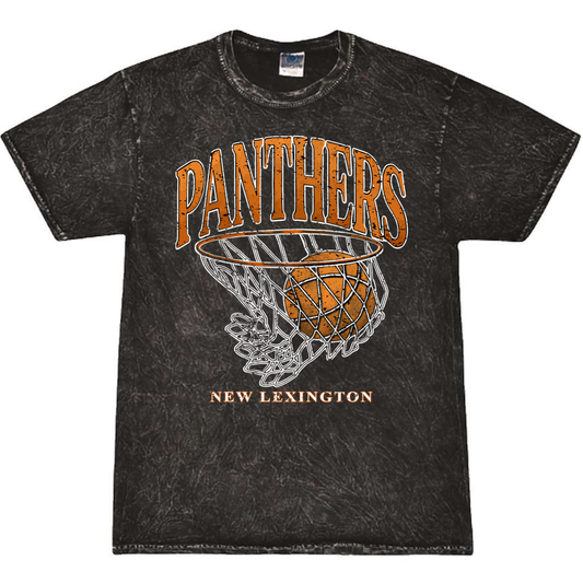 Vintage Panthers Basketball T-Shirt