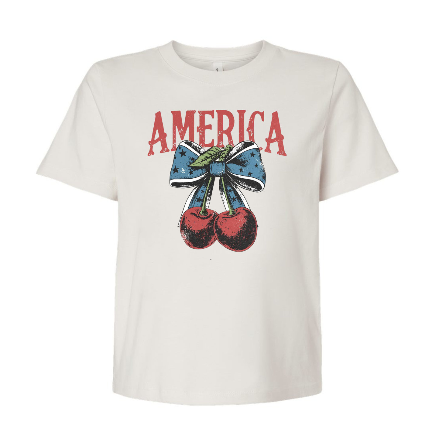 America Bow Boxy Tee (Women's)