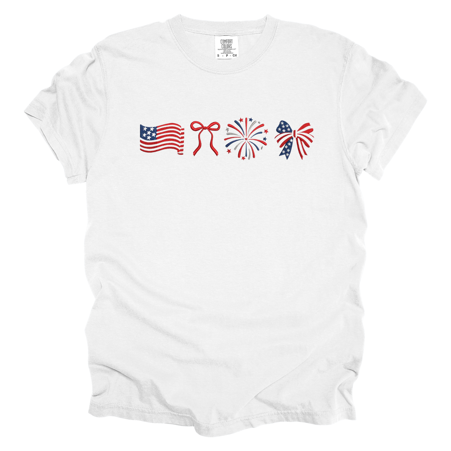 Flags & Fireworks T-Shirt