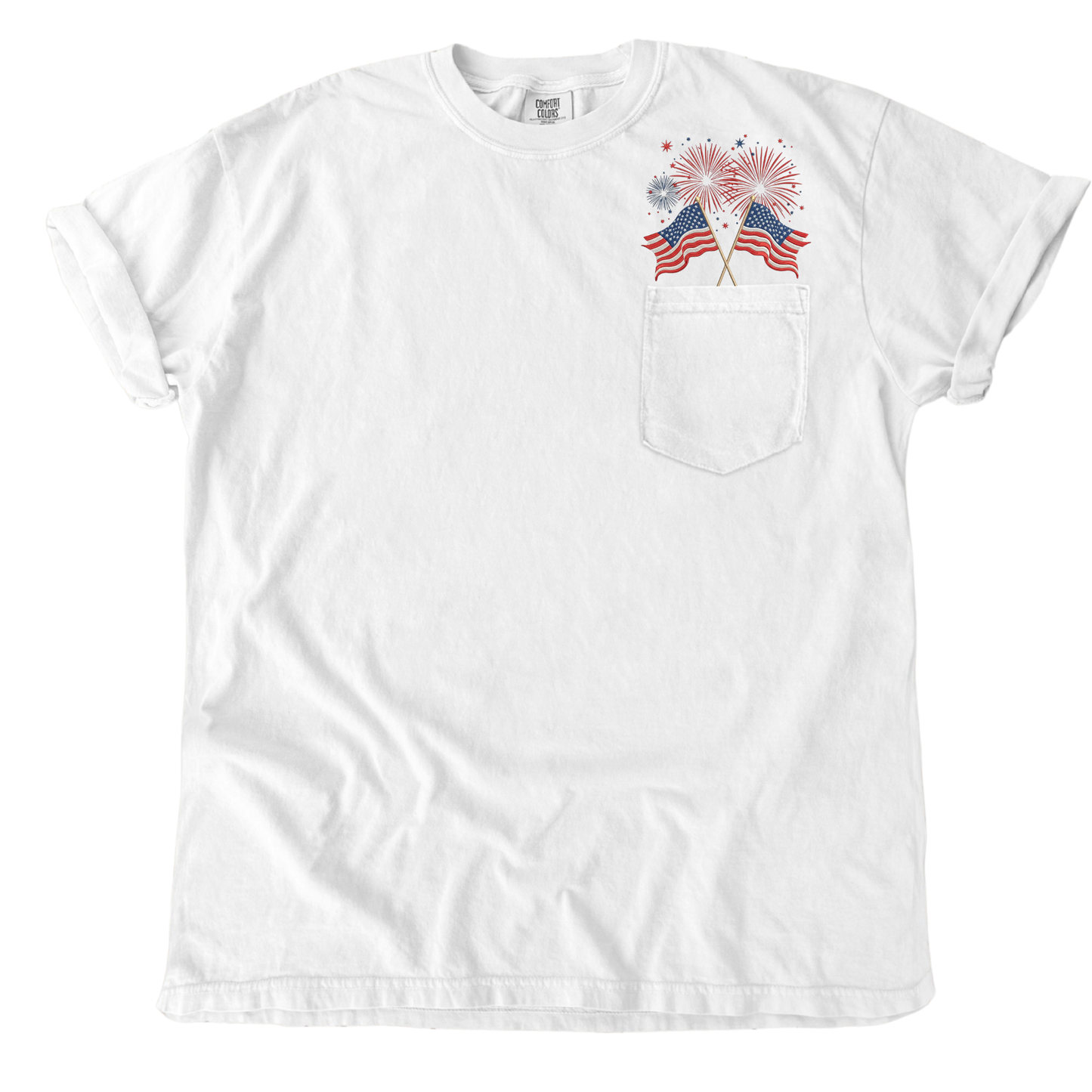 Fireworks Pocket Tee