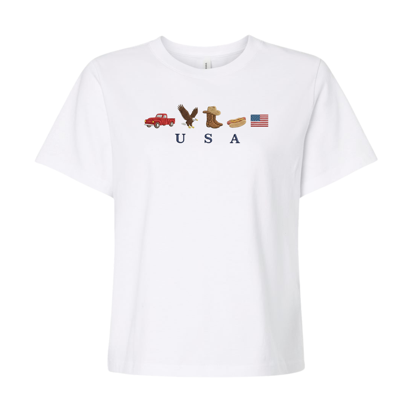 USA Icons Boxy Tee (Women's)