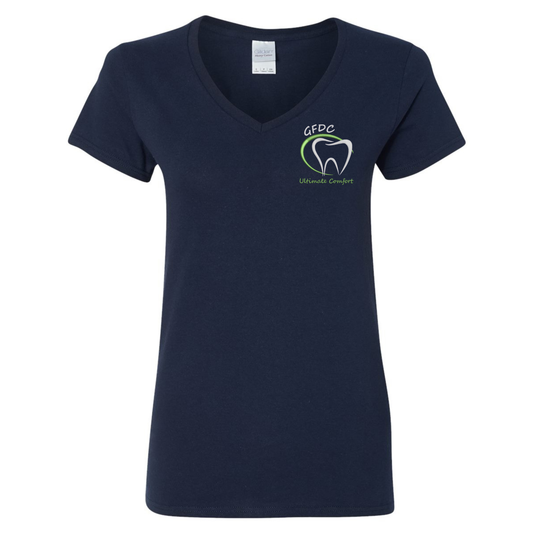 GFDC Embroidered V-Neck
