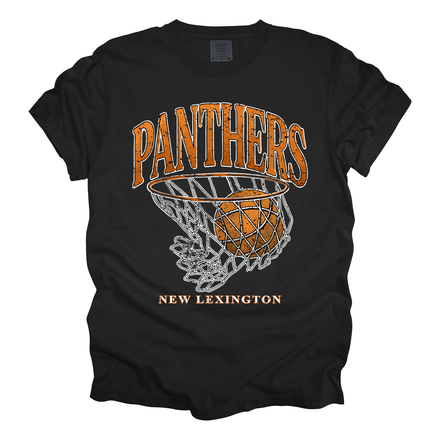 Vintage Panthers Basketball T-Shirt