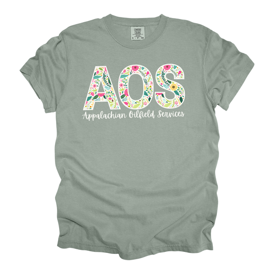 AOS Floral Printed T-Shirt
