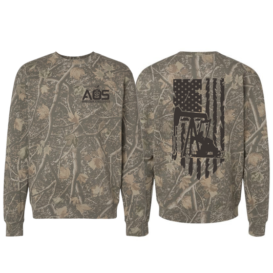 AOS Camo Crewneck