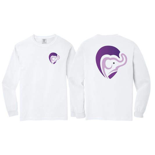 Alzheimer's Alliance Printed Long Sleeve (Front & Back) (Comfort Colors)