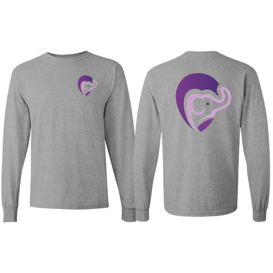 Alzheimer's Alliance Printed Long Sleeve (Front & Back)