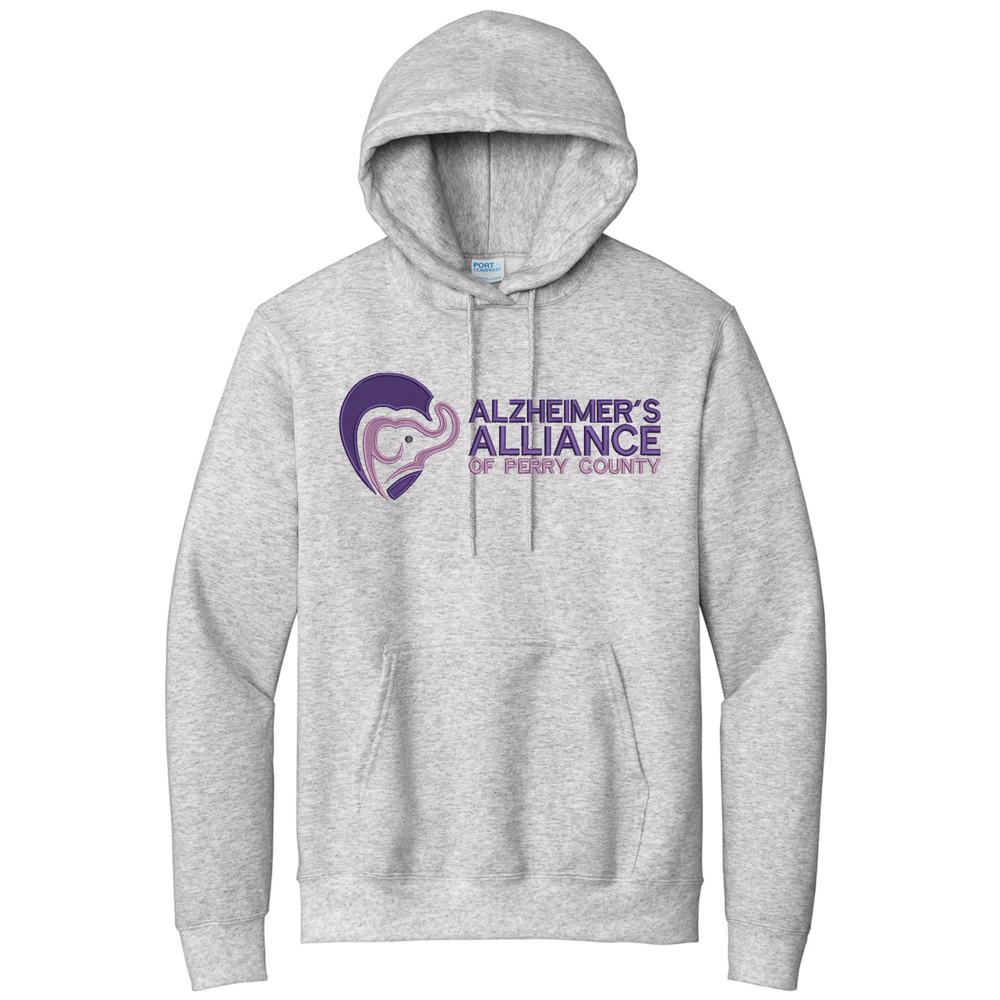 Alzheimer's Alliance of PC Embroidered Hoodie (Port & Co.)