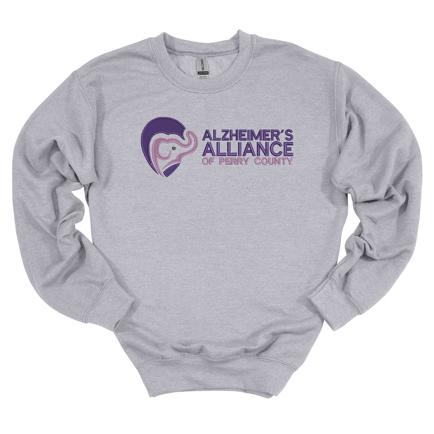 Alzheimer's Alliance of PC Embroidered Sweatshirt