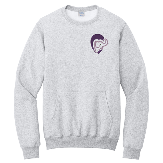 Alzheimer's Alliance Embroidered Pocket Crewneck