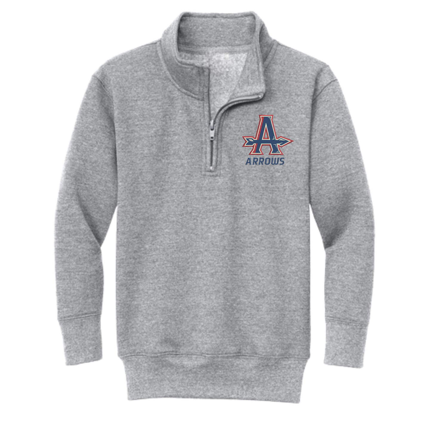 Arrows Embroidered 1/4 Zip (Youth)