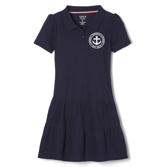 ACA Embroidered Polo Dress