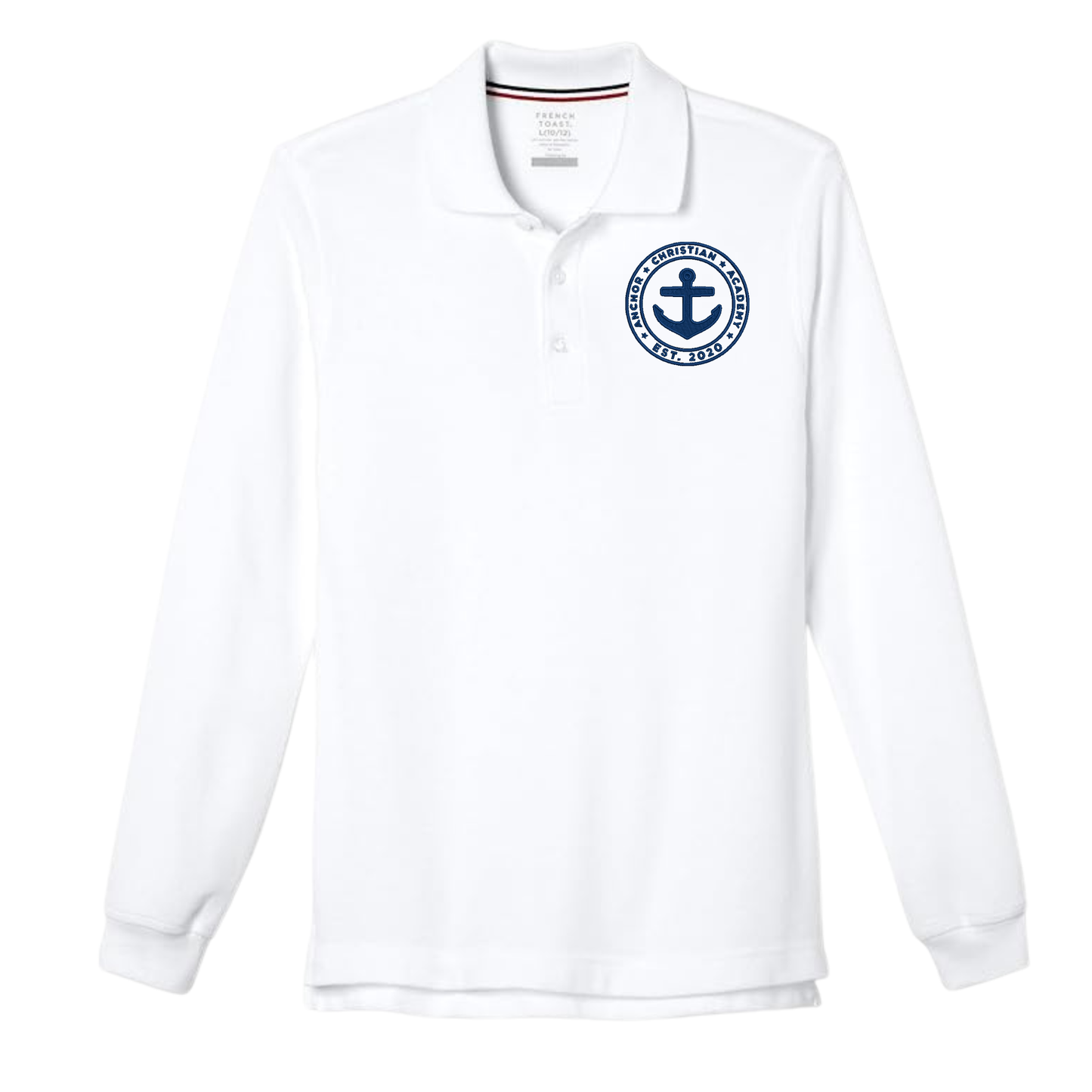 ACA Embroidered Long Sleeve Polo (Boys)