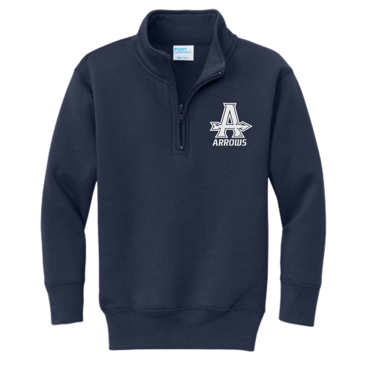 Arrows Embroidered 1/4 Zip (Youth)