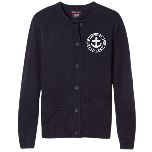 ACA Embroidered Crewneck Cardigan (Youth)